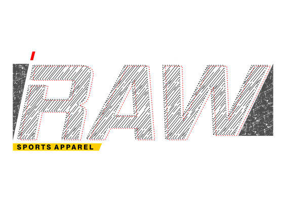 裁片印花：简约线条勾勒的运动风服装印花