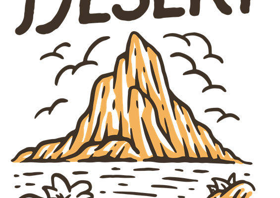 沙漠探险者：独特纹理的服装印花设计