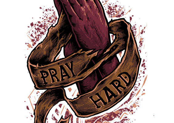 祈祷的双手：服装印花裁片设计灵感