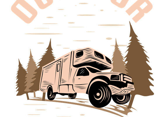 户外露营主题裁片印花，轻松打造个性服装