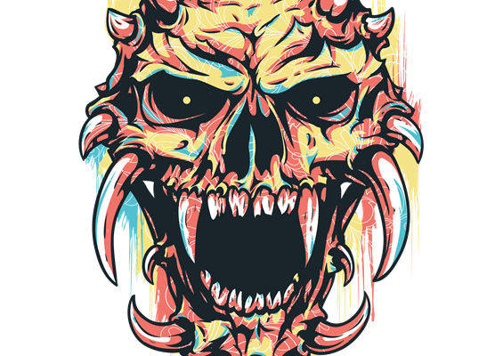 恶魔之魂：服装印花裁片设计灵感