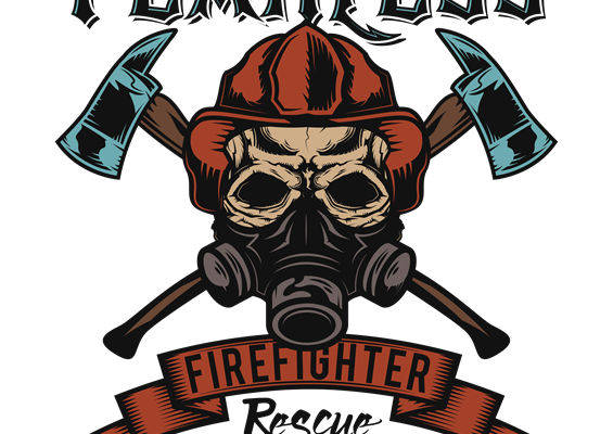 消防员头盔图案裁片印花,打造个性服装