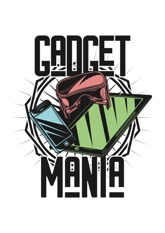 科技感十足的GADGET MANIA服装印花