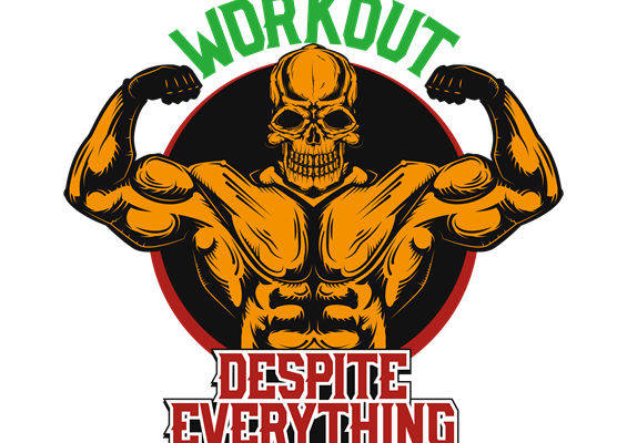 健身骷髅肌肉纹路裁片印花，打造个性服装