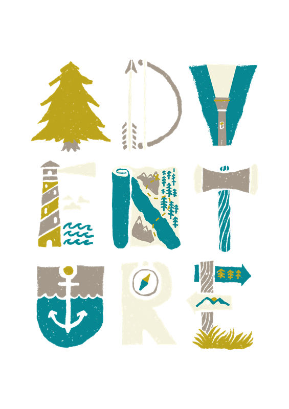 自然森林主题裁片印花，打造独特户外服装