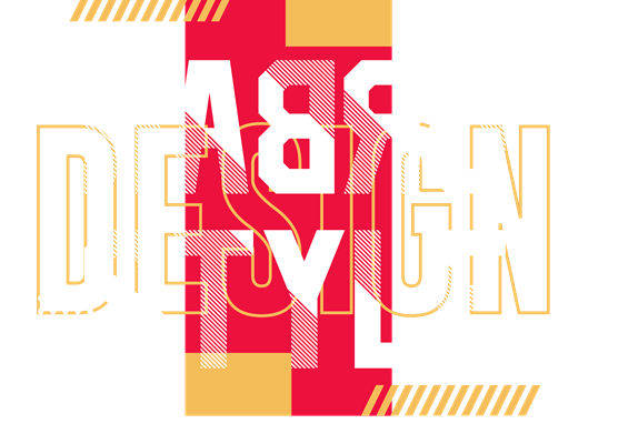 简约几何图案裁片印花，打造时尚个性服装