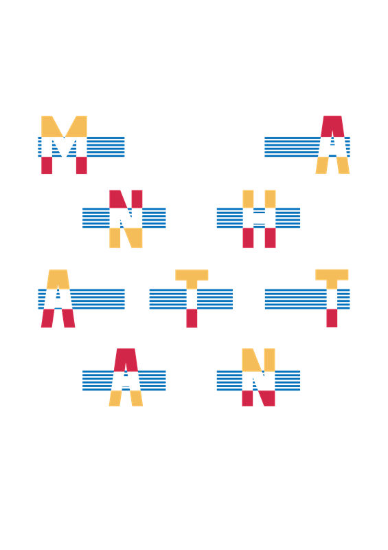 时尚裁片印花：简约几何图案服装印花素材