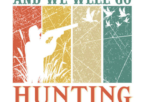 复古狩猎图案裁片印花，打造个性服装