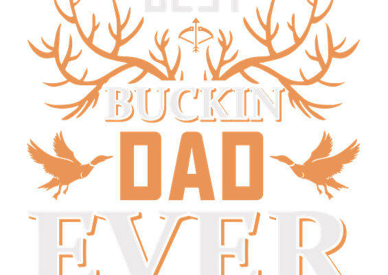 最佳父亲节礼物：复古鹿角与飞鸟图案服装印花