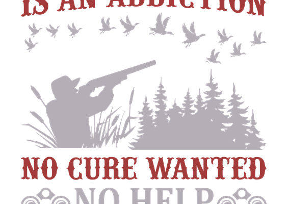 自然狩猎图案裁片印花，打造个性户外风服装