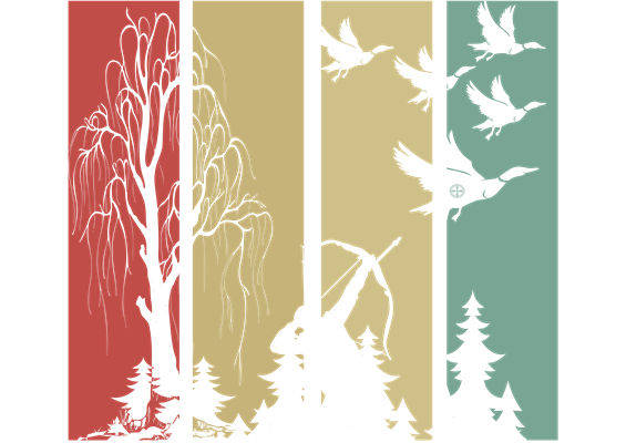 自然森林主题裁片印花：打造个性化的户外服装