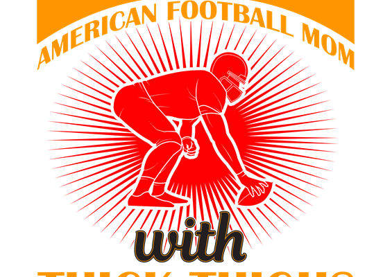 复古足球妈妈图案裁片印花，适合运动风服装