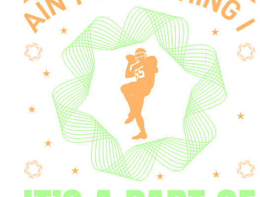 复古足球运动图案印花，打造个性服装