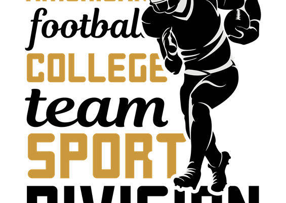 复古美式足球图案裁片印花,打造校园风运动服装