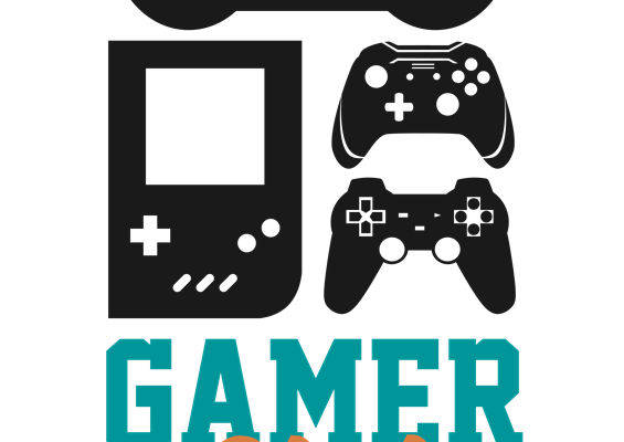 经典游戏控制器图案裁片印花，打造个性服装