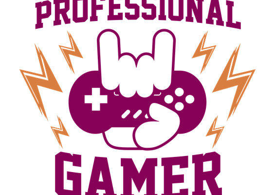 专业服装印花设计：摇滚风格游戏手柄图案裁片印花