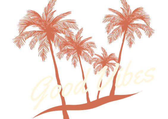 热带风情棕榈树裁片印花：打造夏日海滩风服装