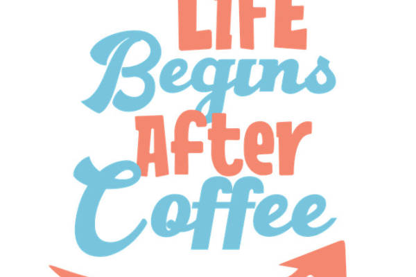 复古咖啡豆图案裁片印花，打造个性服装