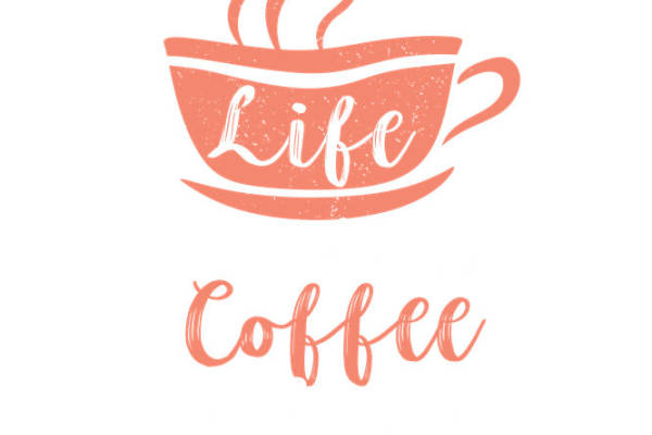 复古咖啡杯印花:打造个性服装设计