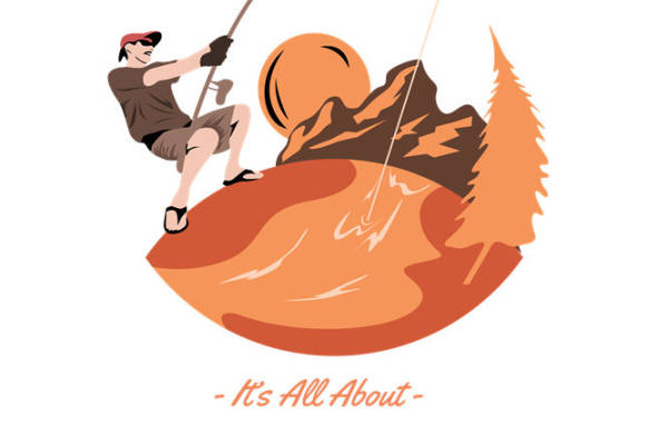 户外探险风裁片印花，打造个性服装