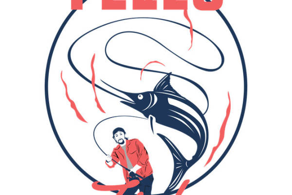 裁片印花：跃动的鱼跃图案，为你的服装增添一抹生动色彩