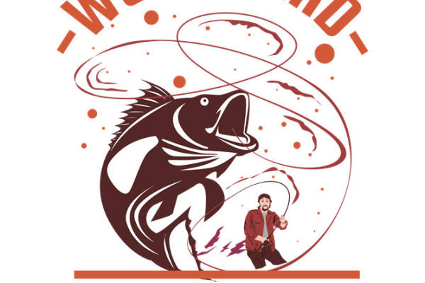 专业服装印花设计：鱼跃而出的创意裁片印花