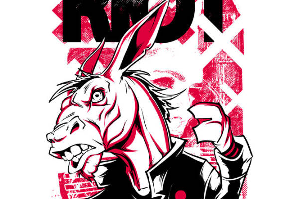 复古风格裁片印花:个性十足的服装印花设计