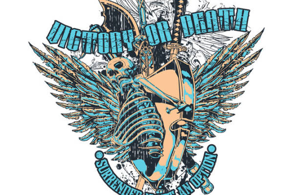 胜利或死亡：服装印花裁片设计灵感