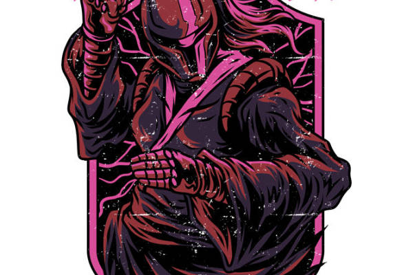 酷炫机械风裁片印花，打造个性服装