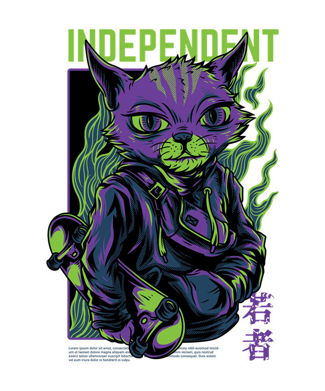 酷炫猫头鹰裁片印花：服装印花新选择