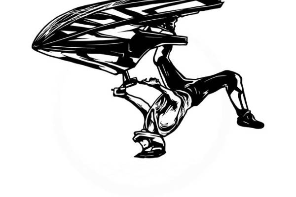 酷炫街舞风格裁片印花,打造个性服装