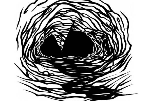 自然鸟巢图案服装印花素材，适合秋冬装设计