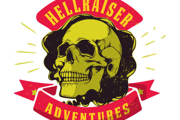 恐怖骷髅图案裁片印花，打造个性服装