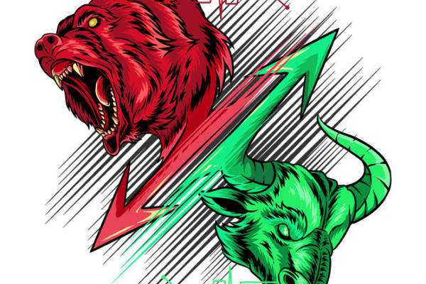 熊与牛图案裁片印花设计，服装印花新选择