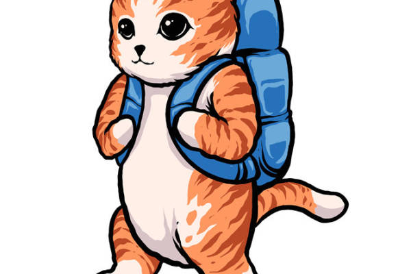 萌趣小猫印花图案：服装印花设计灵感