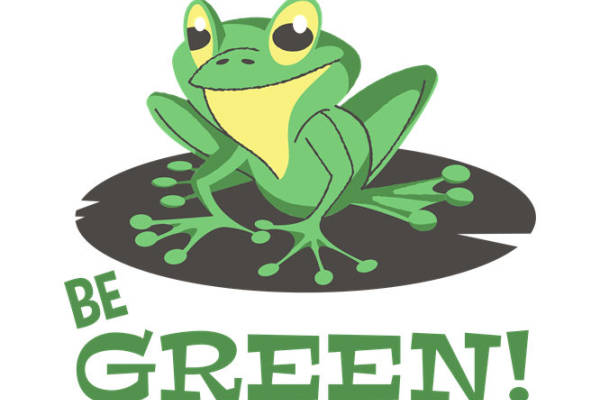 自然青蛙图案裁片印花，为你的服装增添一抹绿色生机