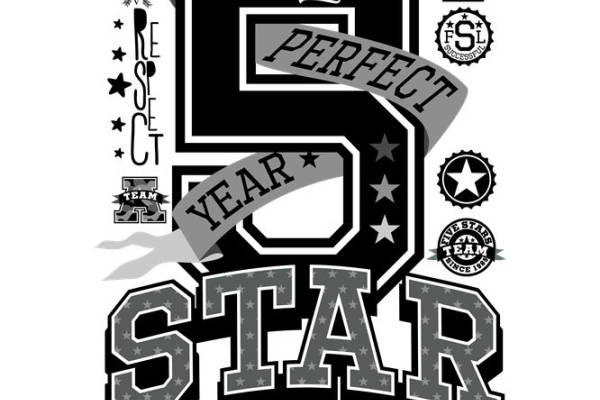 时尚复古风服装印花图案，适合裁片印花设计