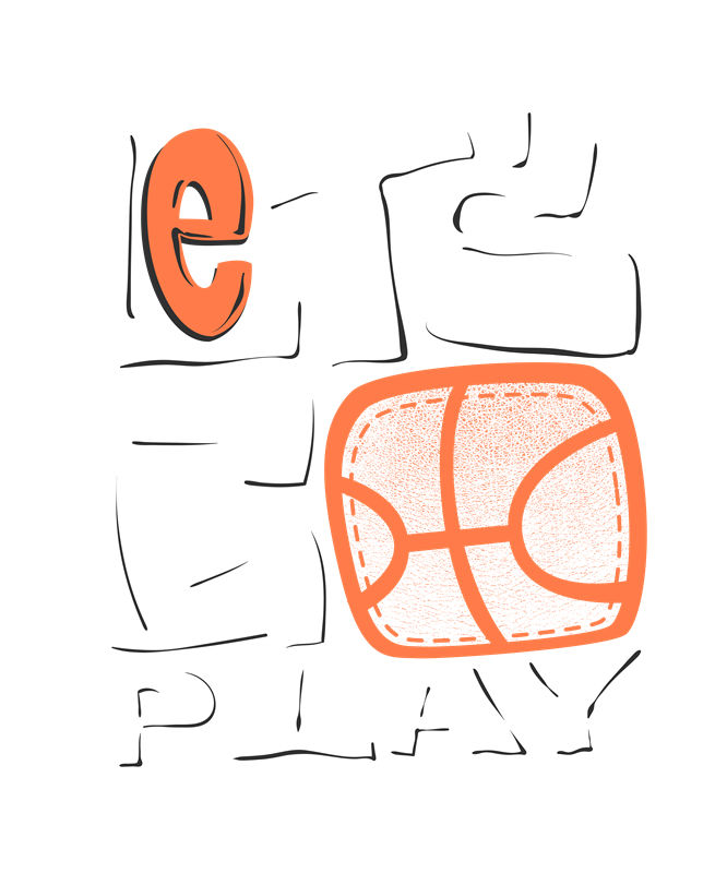 裁片印花：简约橙色篮球纹理，打造个性服装