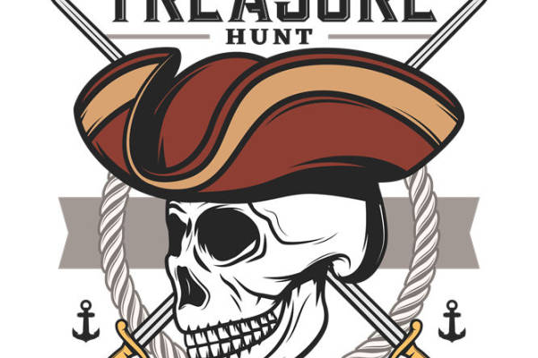 海盗主题服装印花素材，打造个性海盗风