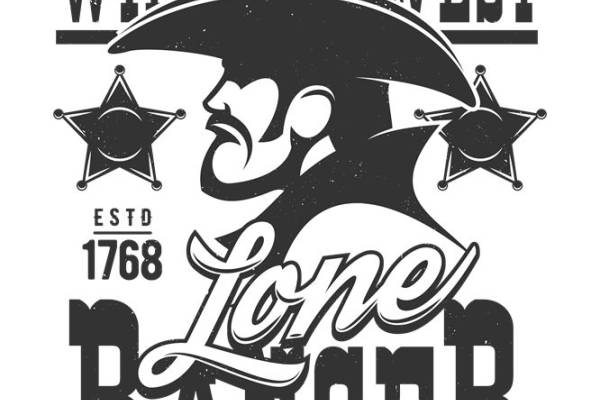 复古西部风格裁片印花,打造个性服装