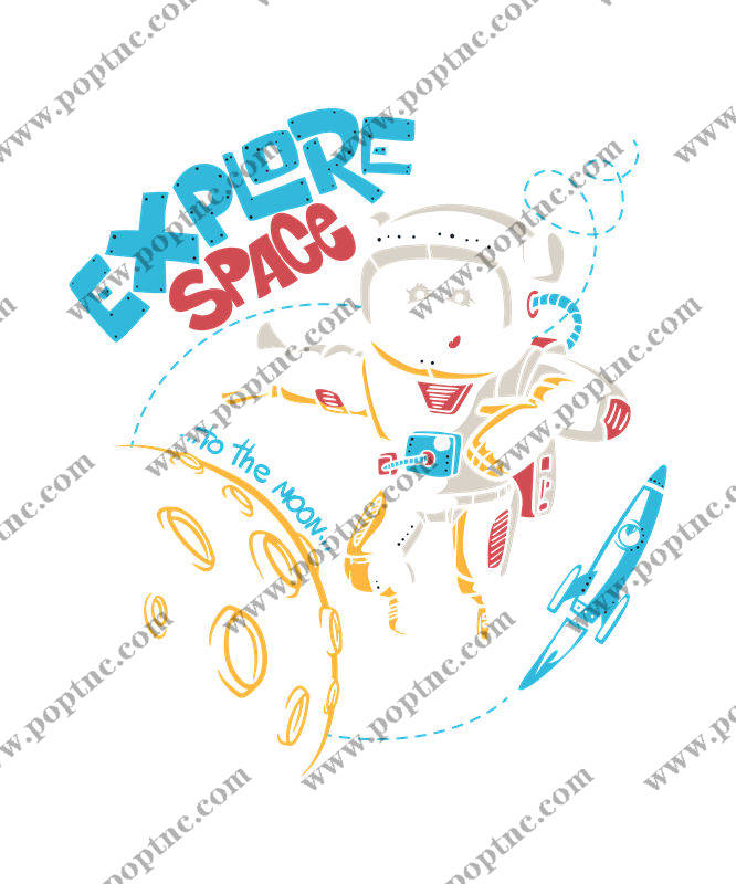 探索太空主题裁片印花,打造独特个性服装