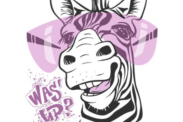 时尚斑马印花裁片:打造个性服装的创意选择