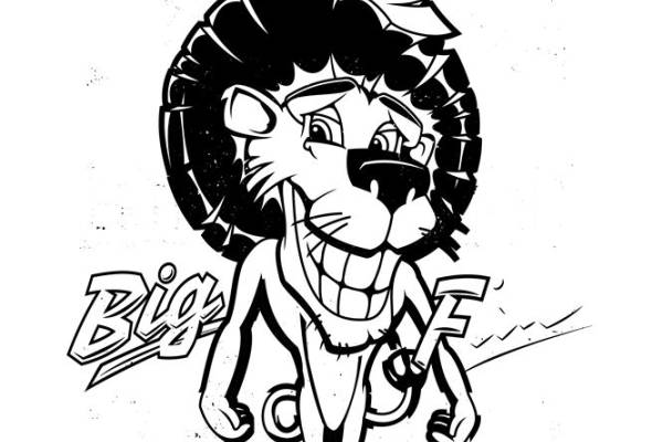 时尚狮子头印花图案,服装印花裁片设计灵感