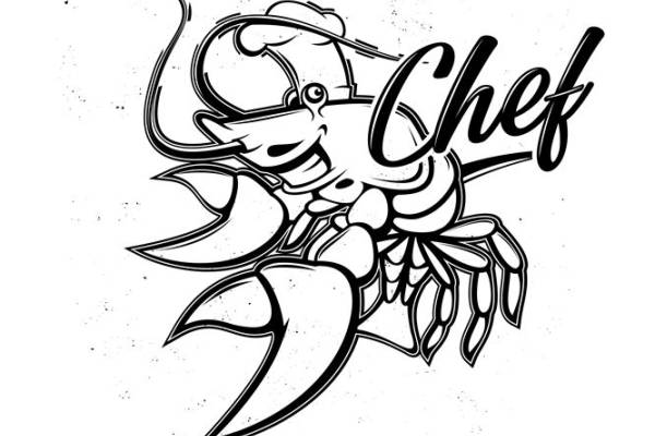 时尚海鲜主题裁片印花，打造个性服装