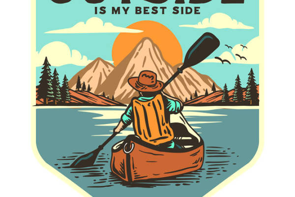 户外探险风情裁片印花，打造个性服装