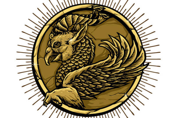 金色凤凰纹样:服装印花裁片设计灵感