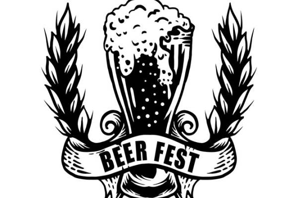 经典啤酒节主题裁片印花，打造个性服装