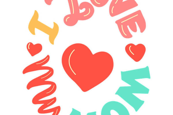 浪漫心形图案：服装印花裁片设计灵感