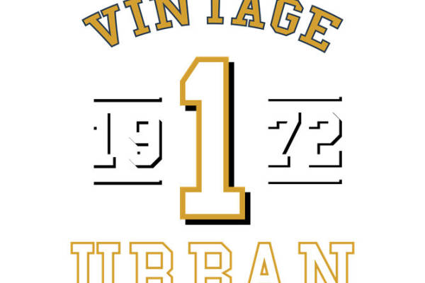 复古风裁片印花图案，适合服装设计