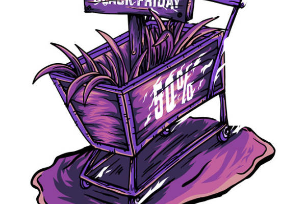 黑色星期五特惠：50%折扣服装印花裁片